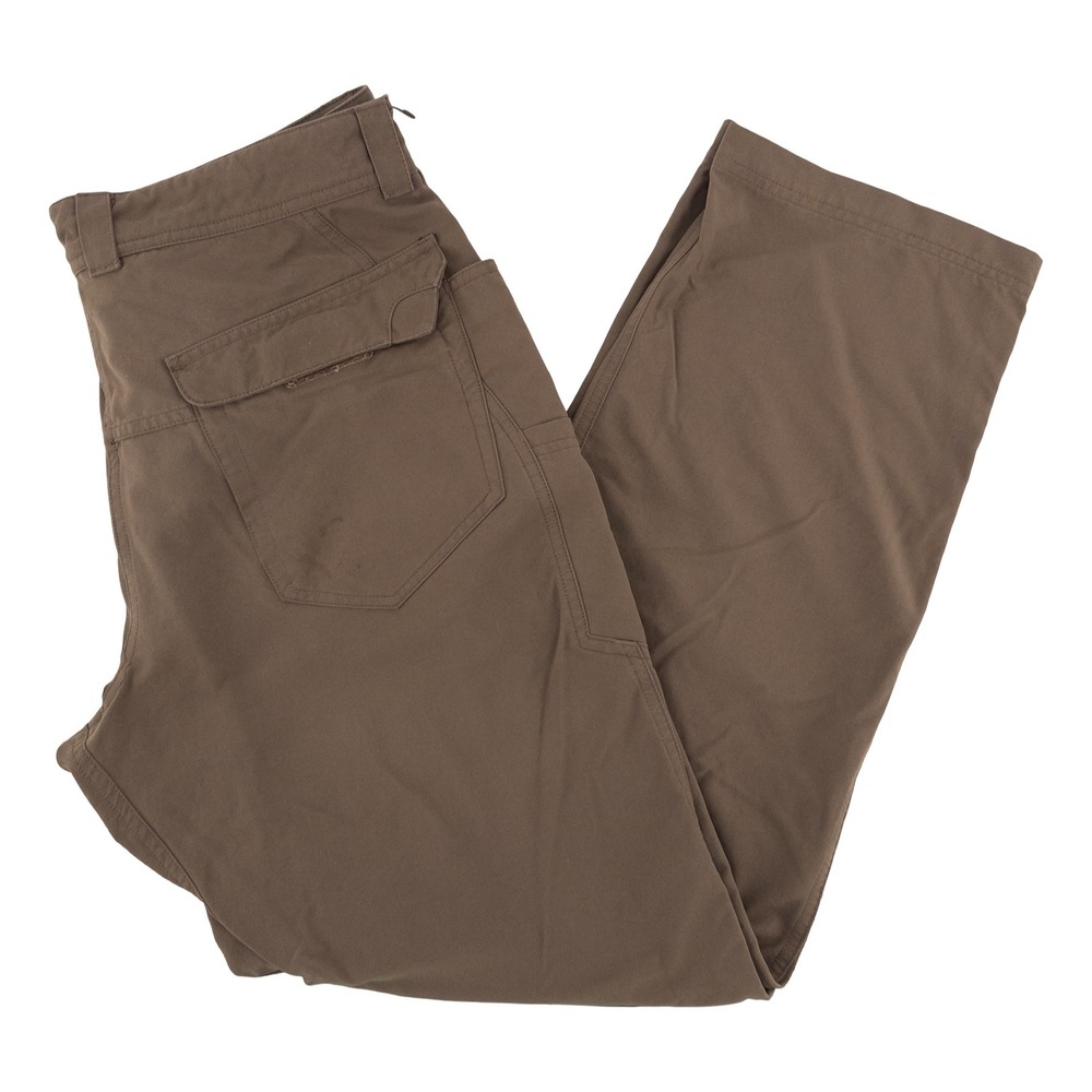 Mountain Hardwear Mens 34x30 AP Pant Brown‎ Articulated Knee Hiking Utility Gorp